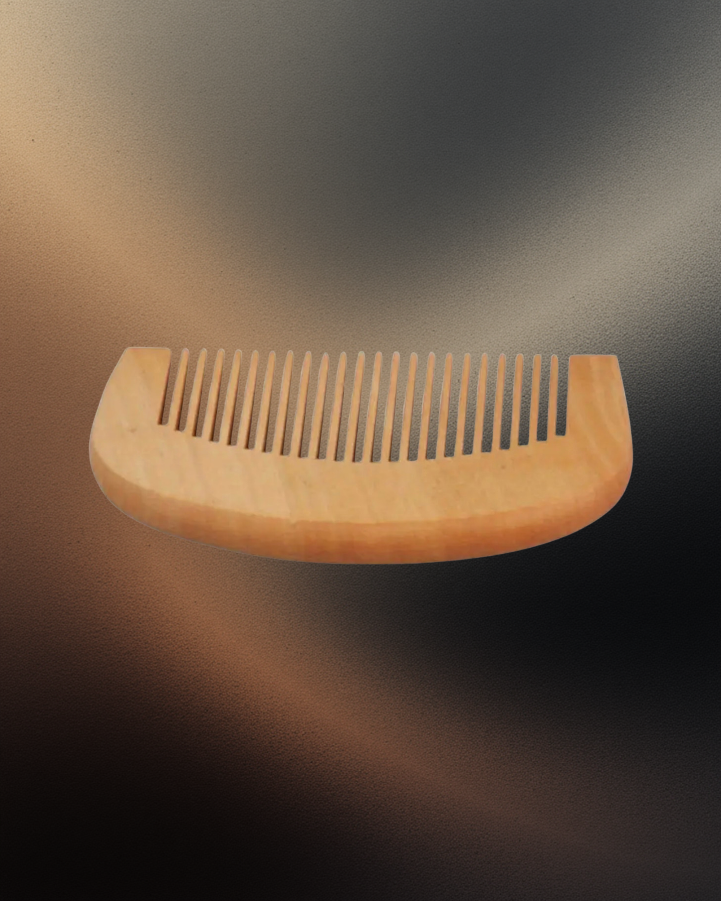 Peach Wood Beard Comb | Mane Lab