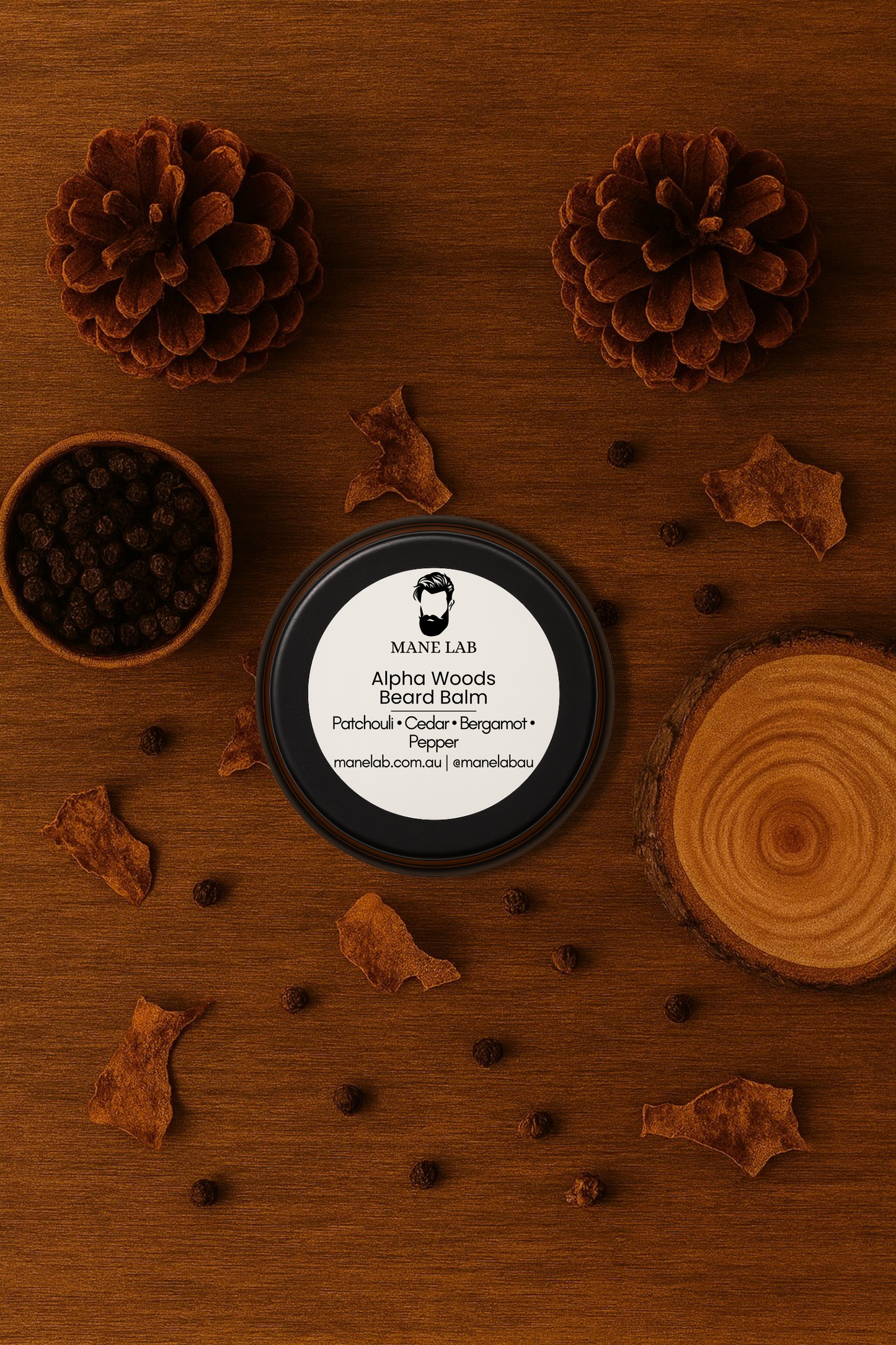 Alpha Woods Beard Balm | Mane Lab